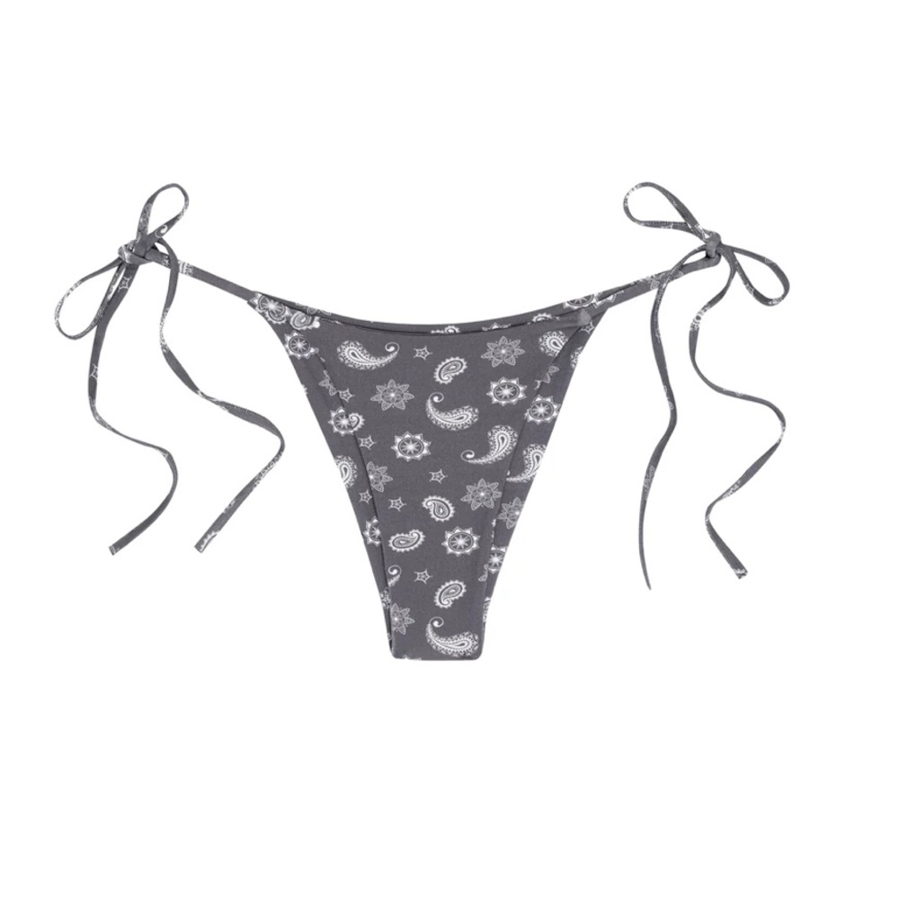 Mimithelabel THE CHARLY - CHARCOAL BANDANA bottoms